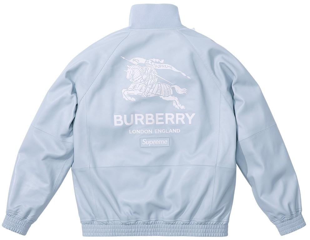 *Burberry exclusive* Supreme®/Burberry® Leather Track Jacket view 5